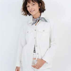 NWT Madewell The Oversized Jean Jacket